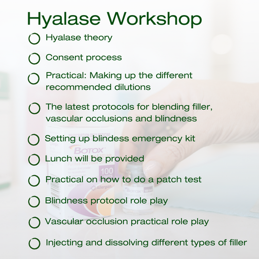 Hyalase Full Day Workshop - 29th July 2024