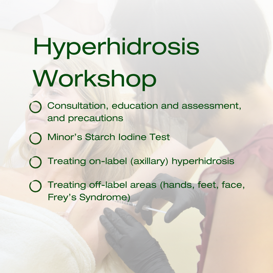 Hyperhidrosis Full Day Workshop - 11th March 2024